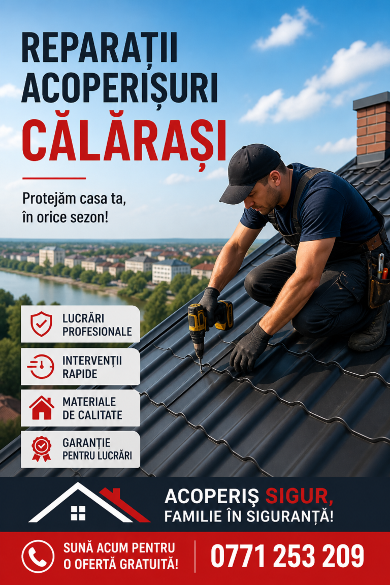Firma Reparatii Acoperisuri Calarasi png