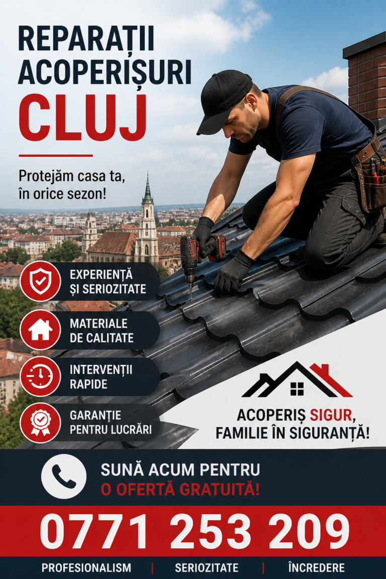 Firma Reparatii Acoperisuri Cluj