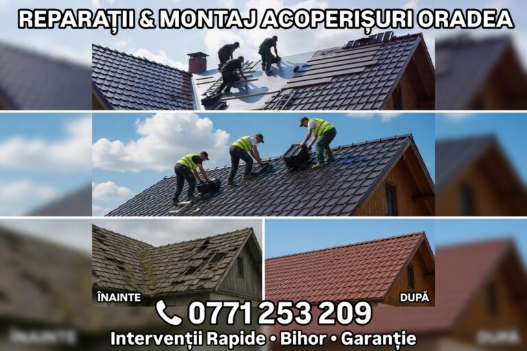 Firma Reparatii Acoperisuri Oradea