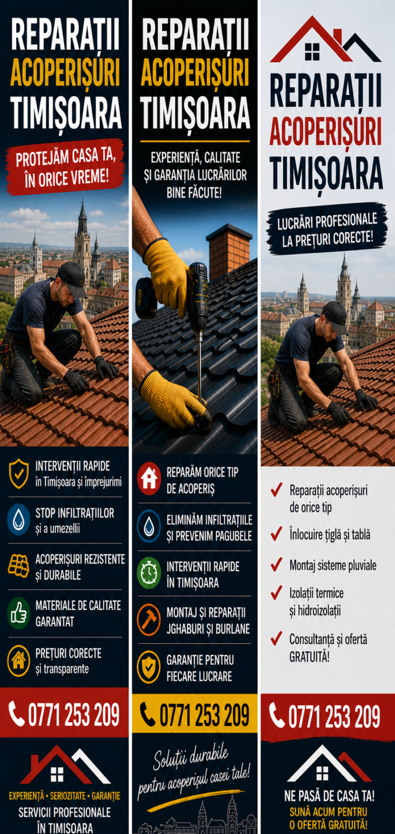 Firma Reparatii Acoperisuri Timisoara